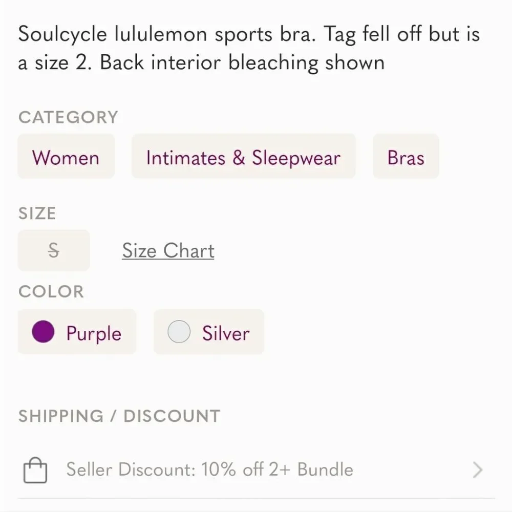 👋 lululemon sports bra | Graphic 